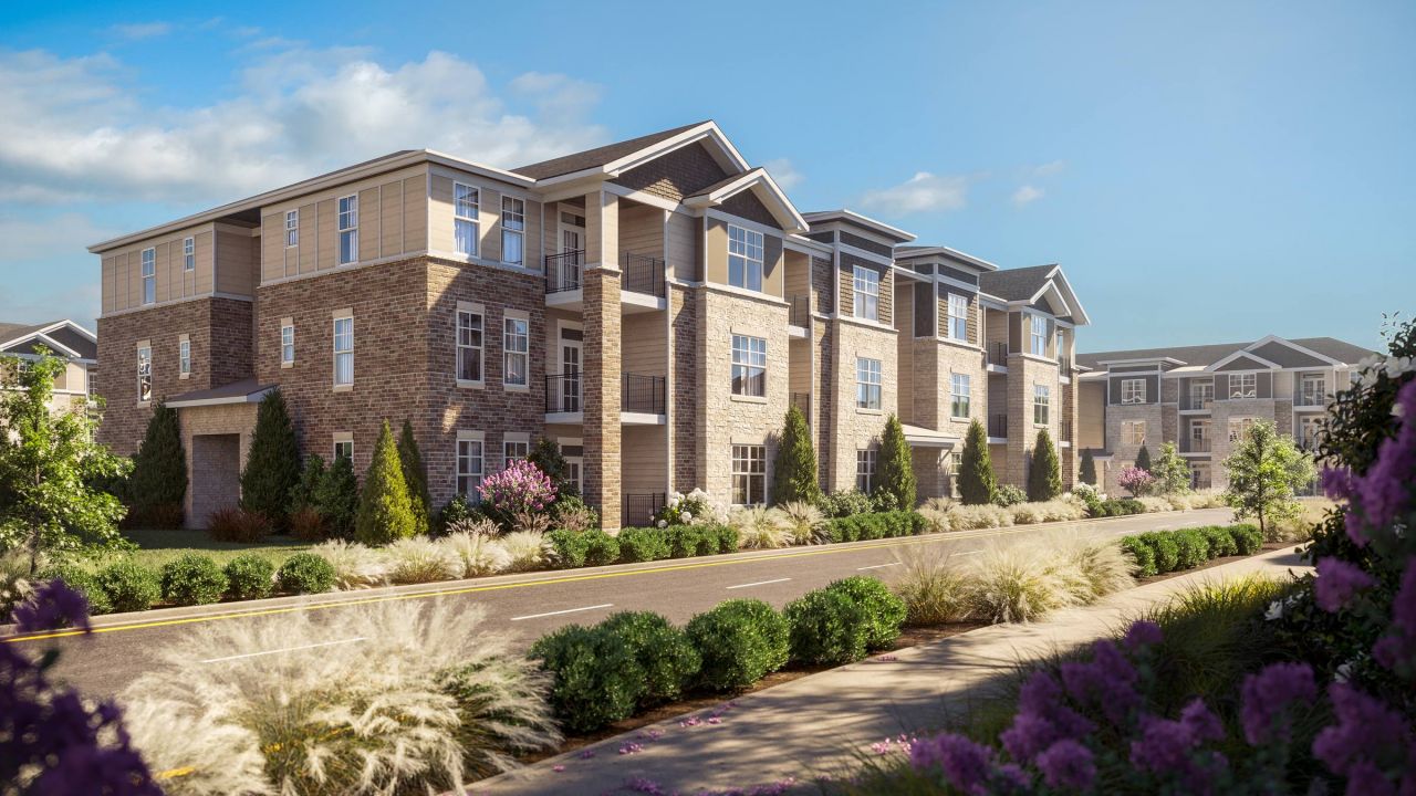 Hawthorne at Green Valley apartment homes building exterior